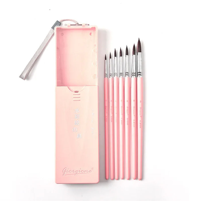 Animal Hair Watercolour Brush Set For Kids