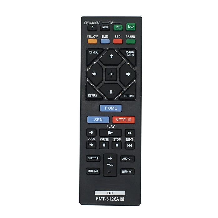 For Sony Media Dvd Player Bdp-S2200 Bdp-S3200 Bdp-S5200 Bdp-S5200/D Bdp-S6200 Bdp-S2100 Remote Control Rmt-B126A