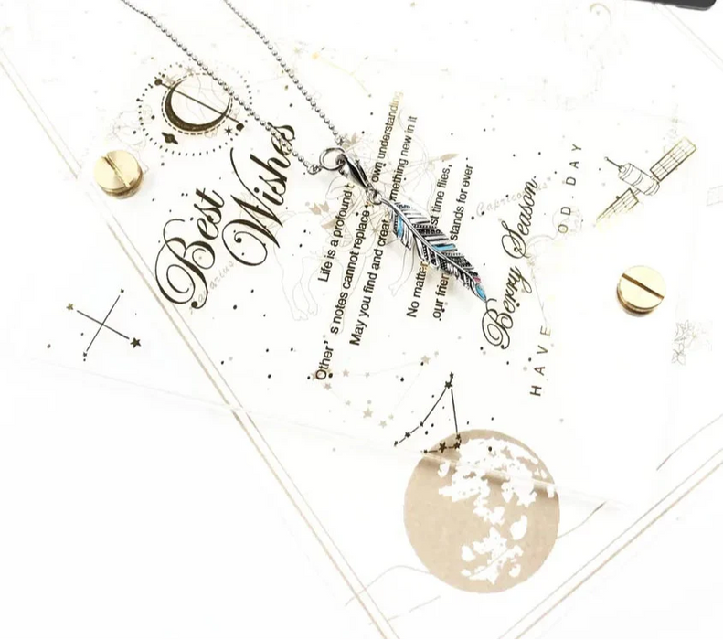 925 Sterling Silver Boho Feather Necklace Jewelry For Women