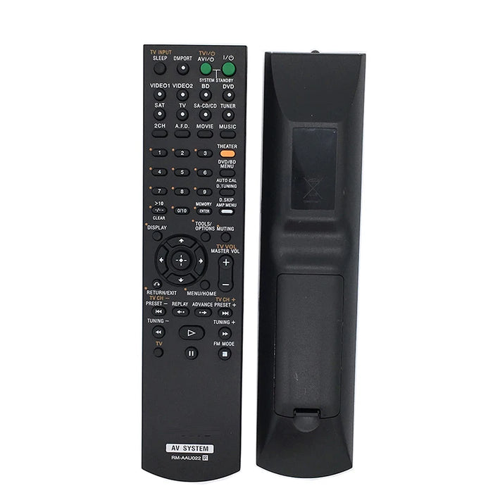 For Sony Audio Video Remote Control Str-Da1200Es Str-Da1500Es Htsf2300 Htsf2300M Htss2300 Htct100 Sawct100 Rm-Aau022