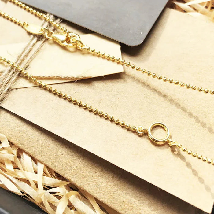 925 Sterling Silver Golden Royalty Star Charm Necklace For Women & Men