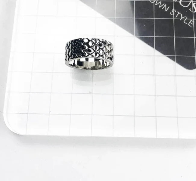 925 Sterling Silver Vintage Snake Ring Women Jewelry European Style