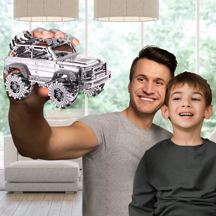 Off Road Vehicle 3D Metal Puzzle Kit Perfect Gift For Adults