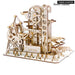 Marble Run Set 5 Kinds 3d Wooden Puzzle Diy Model Building