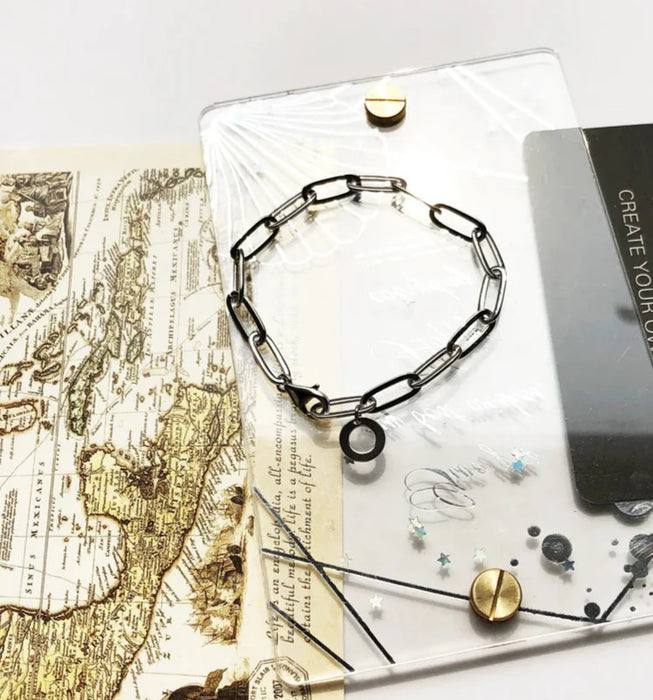 925 Sterling Silver Chain Charm Bracelet For Women & Men