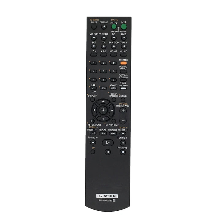 For Sony Audio Video Remote Control Rm-Aau023 Str-Ks2300 Str-Dg520 Rm-Aau019 Str-Dg520B Strks360 Strdg720 Str-K780 Rm-Aau022