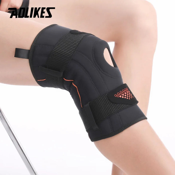 Shock Absorbing Knee Pads For Running Basketball And Hiking Meniscus Support And Compression Breathable Design
