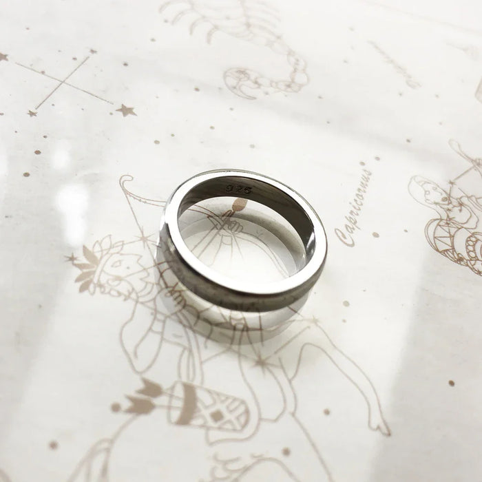 925 Sterling Silver Autumn Band Ring Classic Fine Jewelry For Women & Men