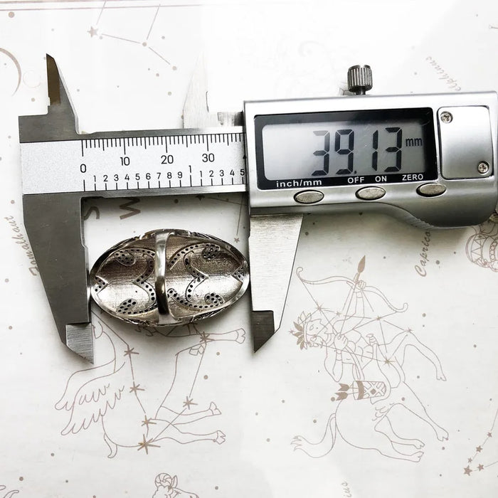 925 Sterling Silver Maori Cultural Tattoo Ornament Bridal Set