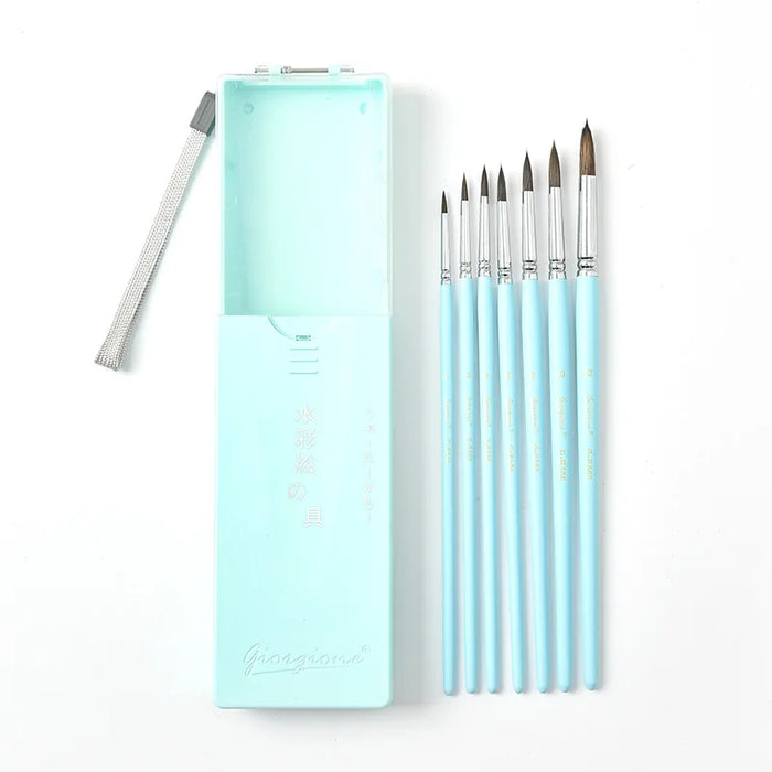 Animal Hair Watercolour Brush Set For Kids
