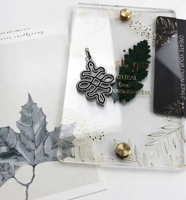 925 Sterling Silver Love Knot Pendant Rebel Street Jewelry For Men & Women