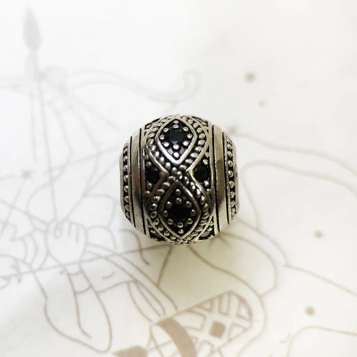 925 Sterling Silver Love Knot Wave Beads For European Jewelry Karma Charms