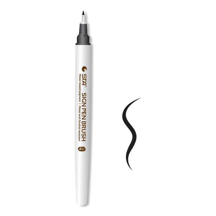 4 Pcs Japanese Calligraphy Brush Pens For Writing & Drawing