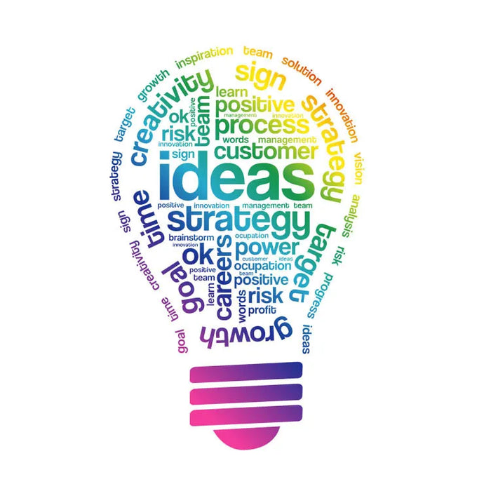 Colourful Bulb Patterns Wall Stickers For Home Decor