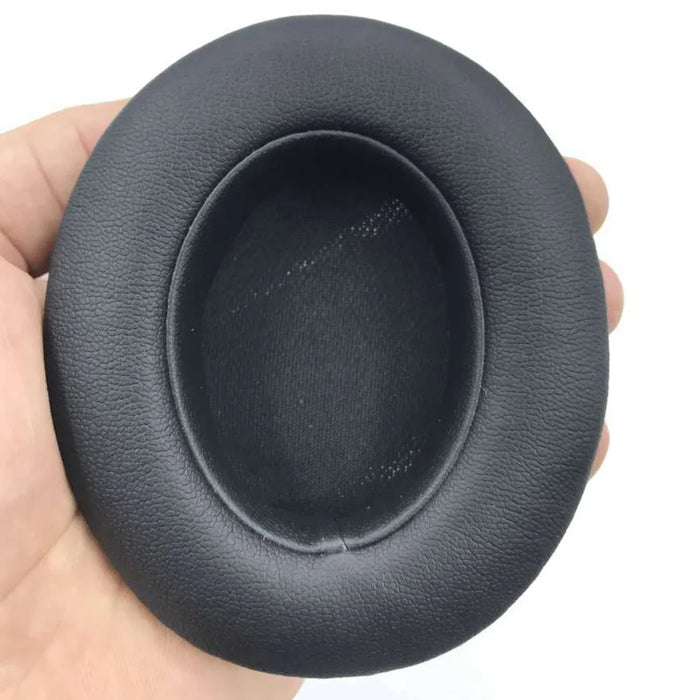 Pair of Replacement Ear Pads For Studio Headphones Protein Leather Memory Foam