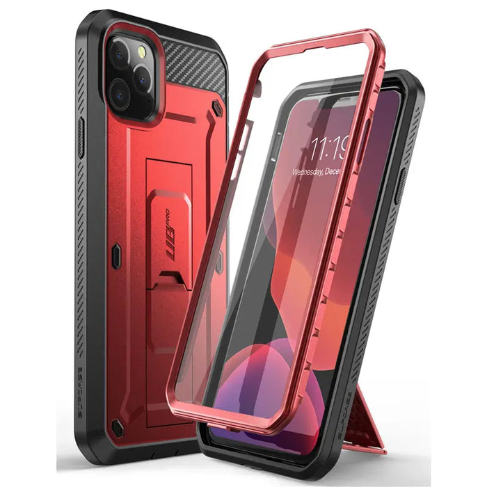 For Iphone 11 Pro Max 6.5 Inch Ub Pro Full-Body Rugged Holster Case With Built-In Screen Protector & Kickstand