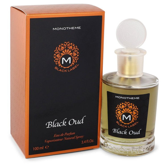 Monotheme Black Oud Eau De Parfum Spray By Monotheme For Men-100 Ml