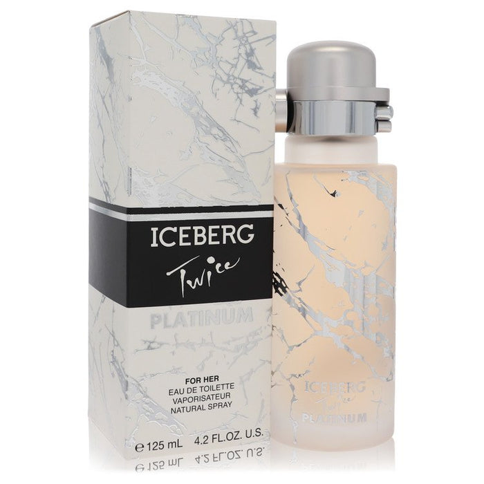 Iceberg Twice Platinum Eau De Toilette Spray By Iceberg For Women-125 Ml