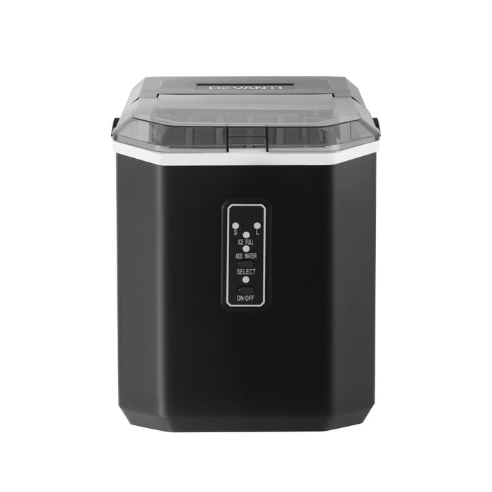 12Kg Ice Maker Machine 1.3L W/Scoop Holder Black