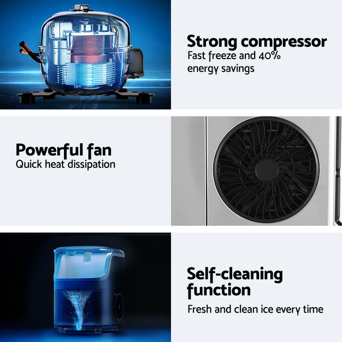 Ice Maker Machine 15Kg Nugget Ice Cube