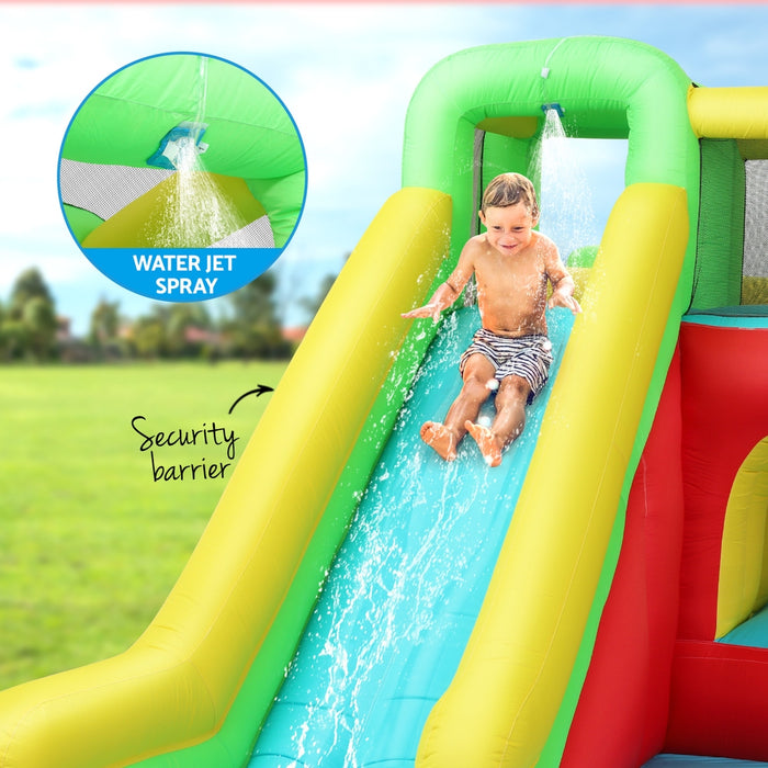 Kids Inflatable Pool Water Slide Park Jumping Castle 575X445Cm