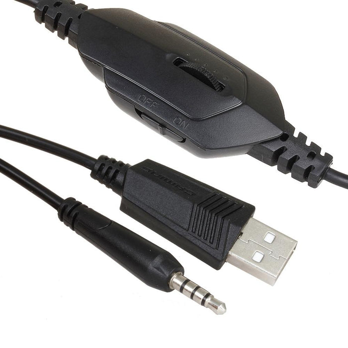 Gm-1 Gaming Headset With Mic & Led Blue