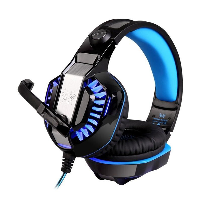 Stereo Gaming Headset With Mic & Led For Ps4 Smartphone Tablet Pc