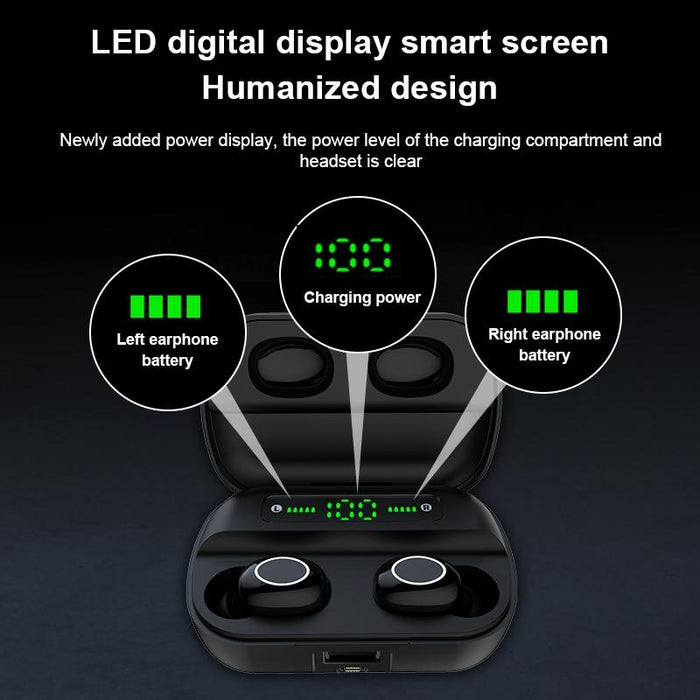 S11 Tws Touch Bluetooth Earphone With Magnetic Charging Box