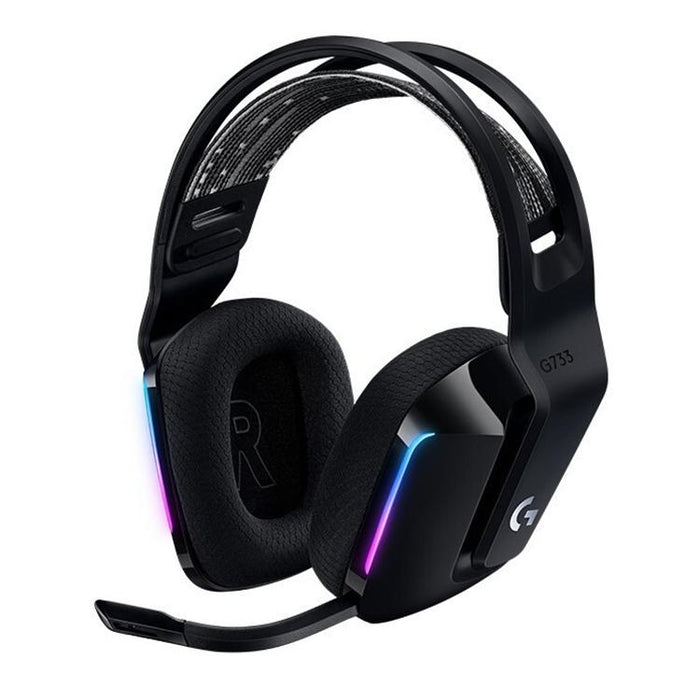 Wireless Rgb Gaming Headset With Light Speed