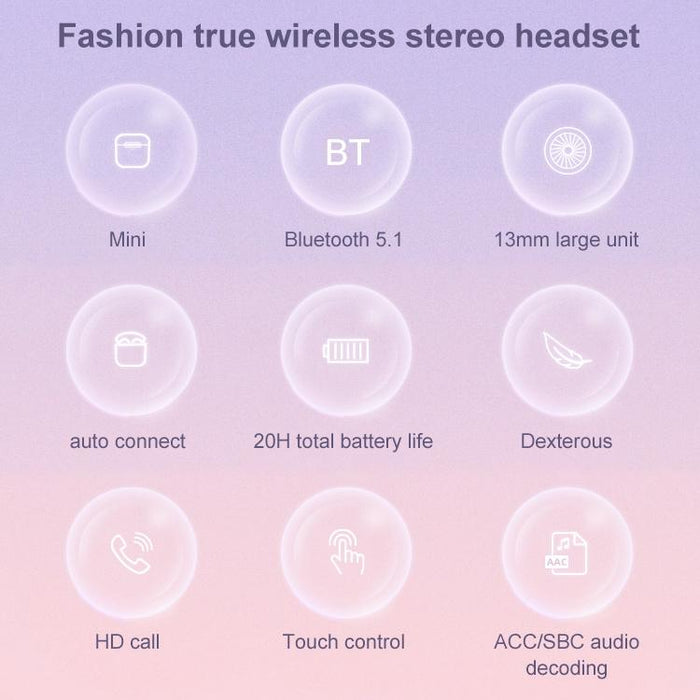 Tn22 True Wireless Stereo Bluetooth 5.0 Earphone
