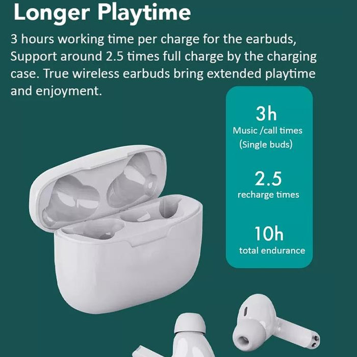 Ete-13 Mini Binaural Stereo Bluetooth 5.0 Sports Earphones