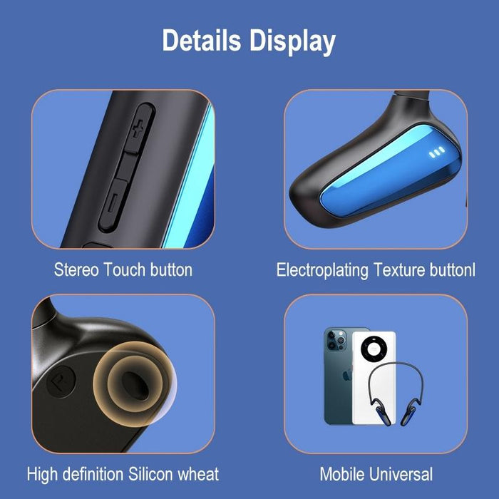 M-D8 Ipx5 Waterproof Bone Passage Bluetooth Hanging Ear Wireless Earphone