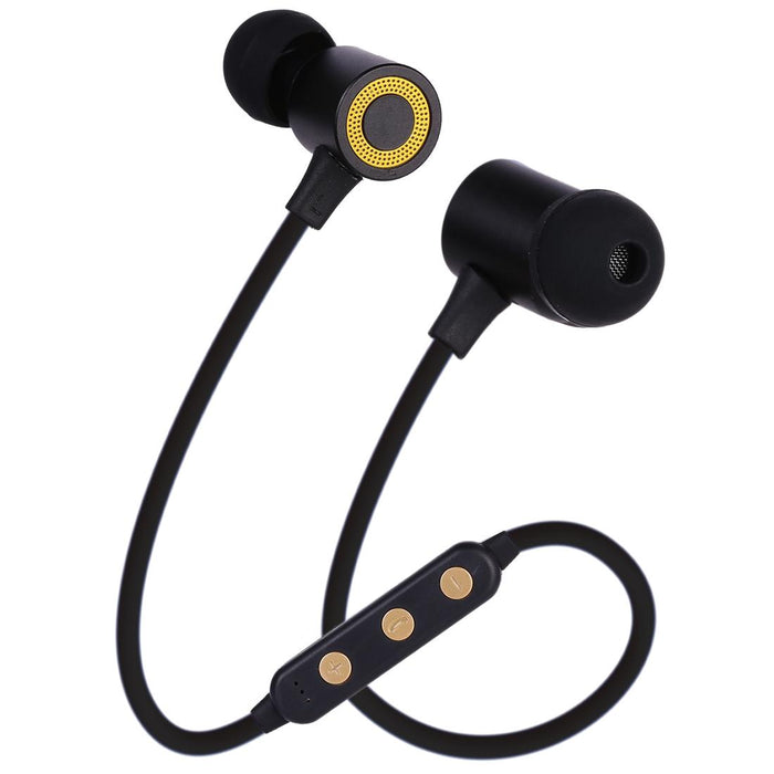 Portable Magnetic Bluetooth Headphones With Tf Card Support