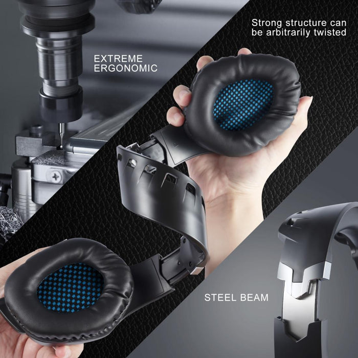 Surround Gaming Headset With Mic & Led