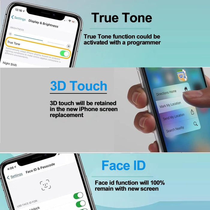 For Iphone 16 Pro Original Ltpo Super Retina Xdr Oled Screen