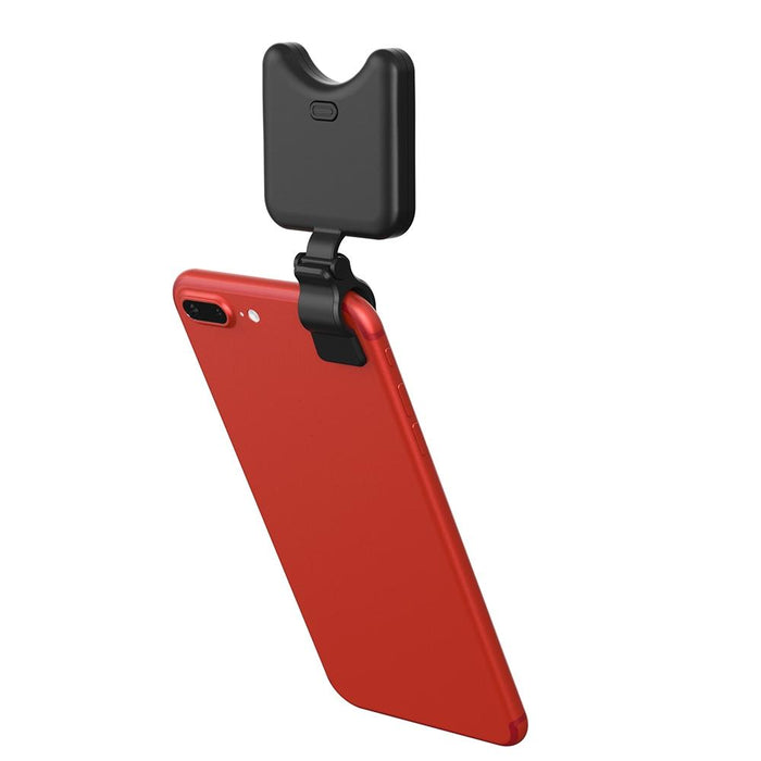 Apl-Fl01 Universal Phone Camera Lens Selfie Led Fill Light With Clip For Iphone Samsung Huawei Xiaomi Htc And Other Smartphones Black