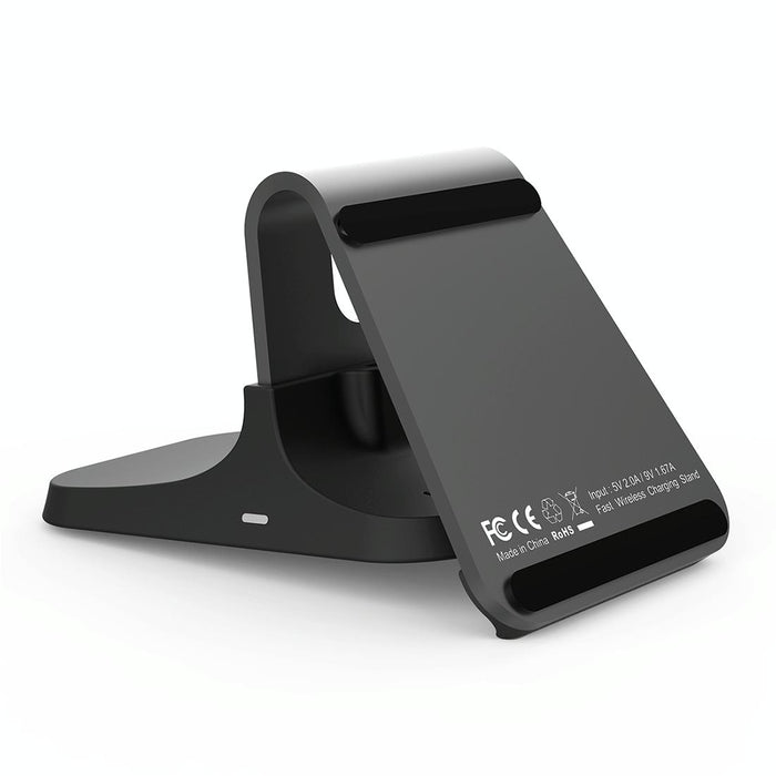 15W Dual Coil Qi Wireless Charger With Fast Charging