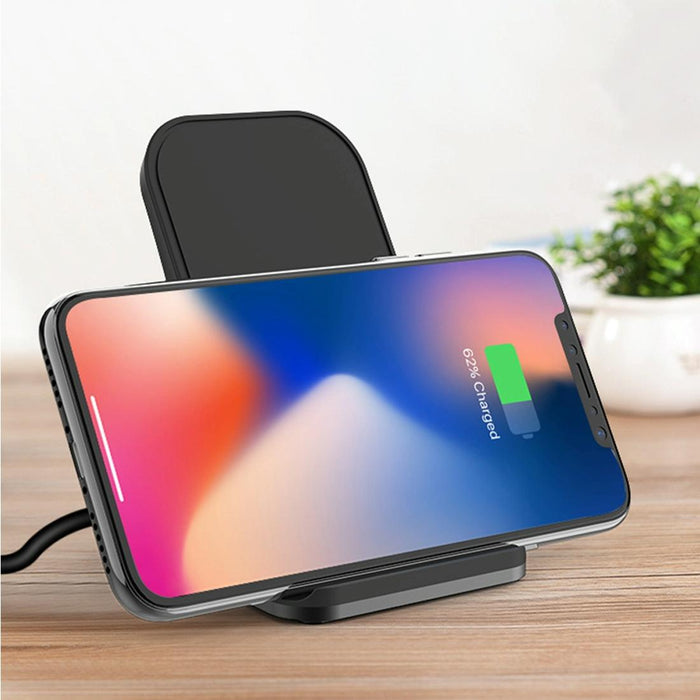 15W Dual Coil Qi Wireless Charger With Fast Charging