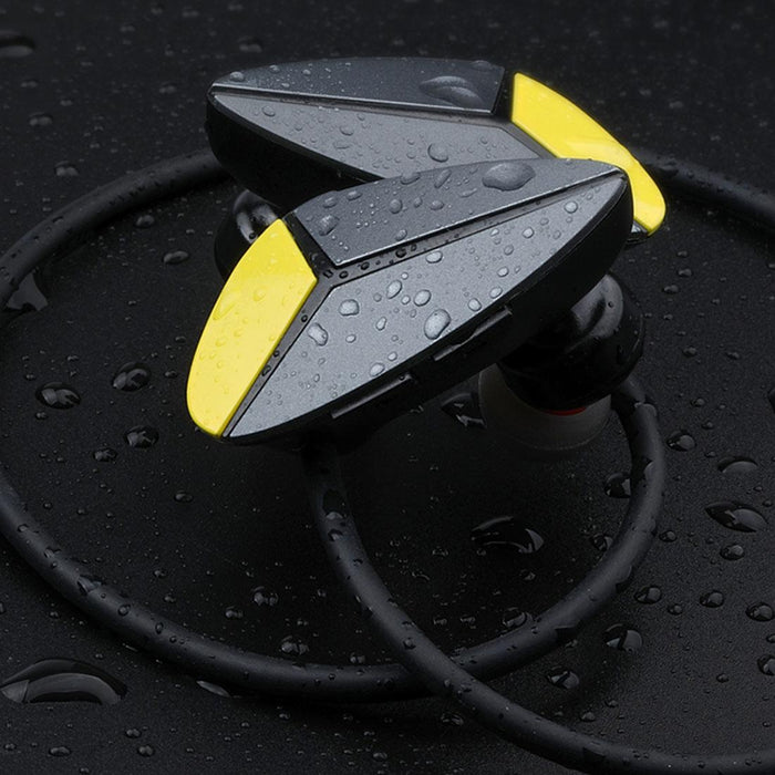 A887Bl Outdoor Sports Ipx4 Waterproof Anti-Sweat Fashion After Hanging Design Stereo Bluetooth Earphone