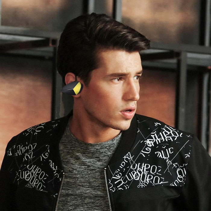 A887Bl Outdoor Sports Ipx4 Waterproof Anti-Sweat Fashion After Hanging Design Stereo Bluetooth Earphone