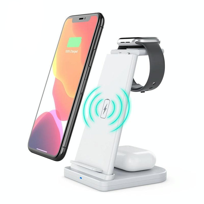 3 In 1 Foldable Charging Stand For Iphones Apple Watch And Airpods