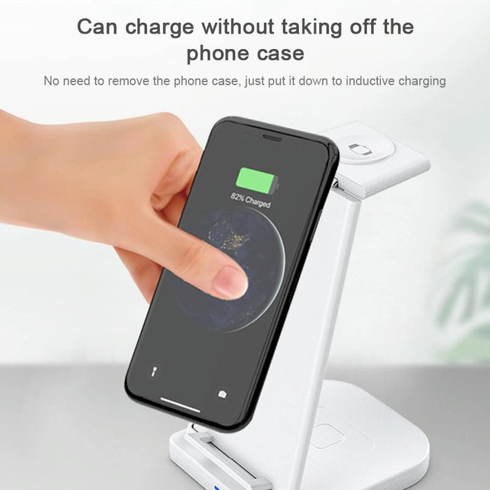 3 In 1 Foldable Charging Stand For Iphones Apple Watch And Airpods