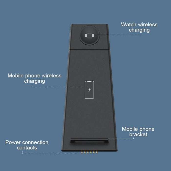 3 In 1 Foldable Charging Stand For Iphones Apple Watch And Airpods