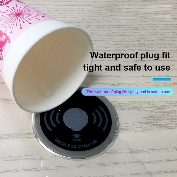 Wireless Charger With Pd+Usb Interface 1.2M Cable