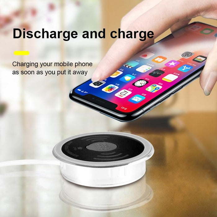 Wireless Charger With Pd+Usb Interface 1.2M Cable