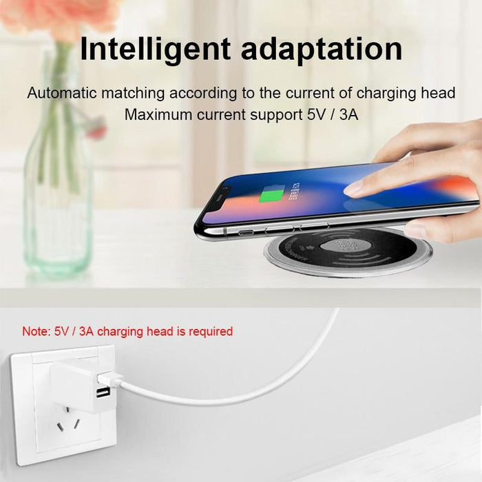 Wireless Charger With Pd+Usb Interface 1.2M Cable