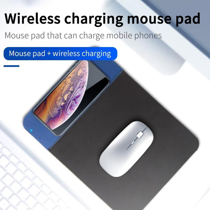 10W Qi Wireless Charger Mouse Pad 26.2 X 19.8 X 0.65Cm