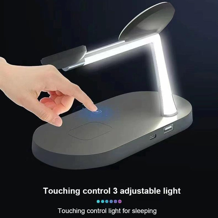 15W 5 In 1 Magnetic Wireless Charger For Iphone 12 & Apple Watch & Airpods