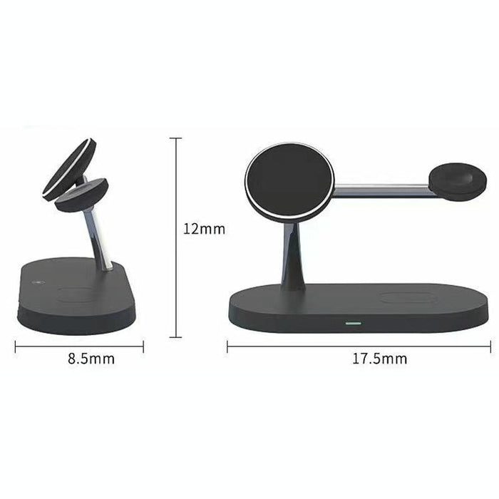 15W 5 In 1 Magnetic Wireless Charger For Iphone 12 & Apple Watch & Airpods