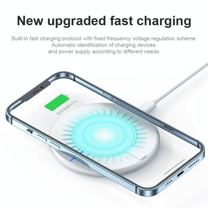 15W Round Wireless Fast Charger 964 Shape